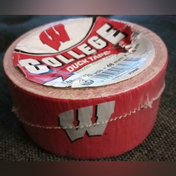 University Of Wisconsin Badgers Duck Brand Duct Tape - Picture 3 of 5